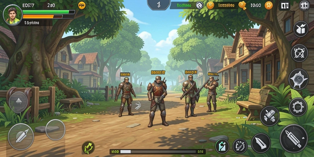 Screenshot gameplay dari EOS77 menampilkan pengalaman simulasi yang mendalam.