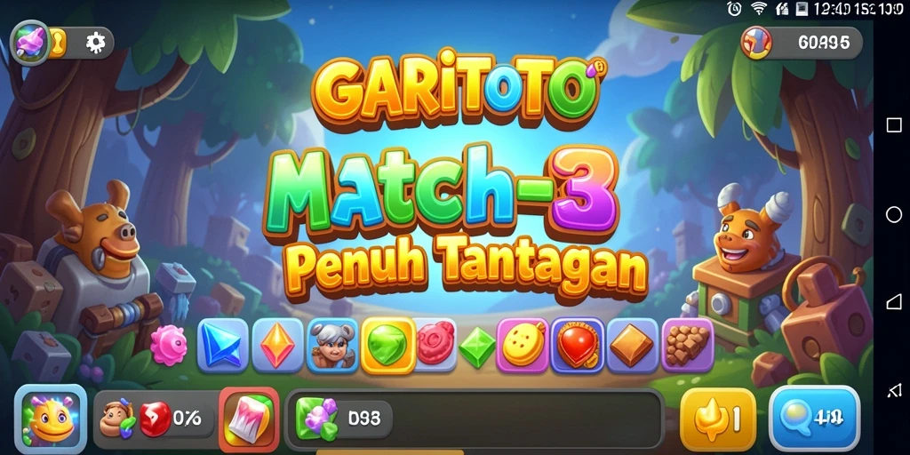 Tampilan gameplay GARITOTO yang seru dan penuh warna.