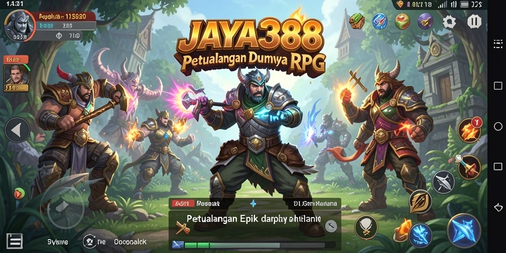 Gameplay JAYA388 menampilkan petualangan RPG yang epik dan menantang.
