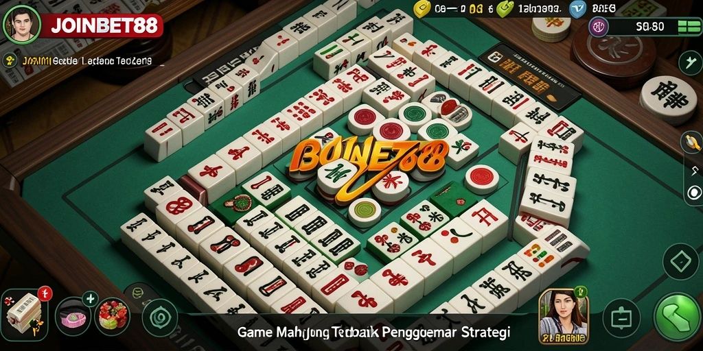 Screenshot menunjukkan gameplay menakjubkan dari JOINBET88 Mahjong.