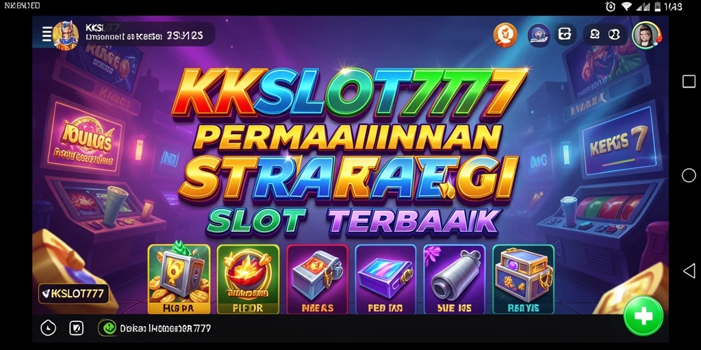 Tampilan gameplay menarik dari KKSLOT777 yang penuh strategi.