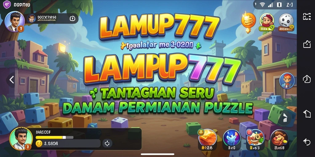 Tampilan menarik dari gameplay LAMPU777 yang menantang.