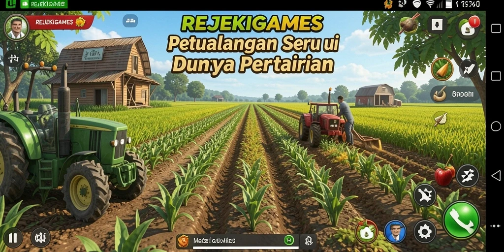 Gameplay seru di dunia pertanian REJEKIGAMES
