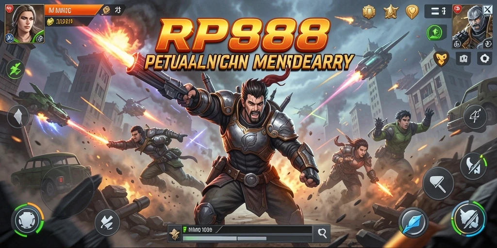 Menampilkan gameplay seru dengan aksi mendebarkan dari RP888.