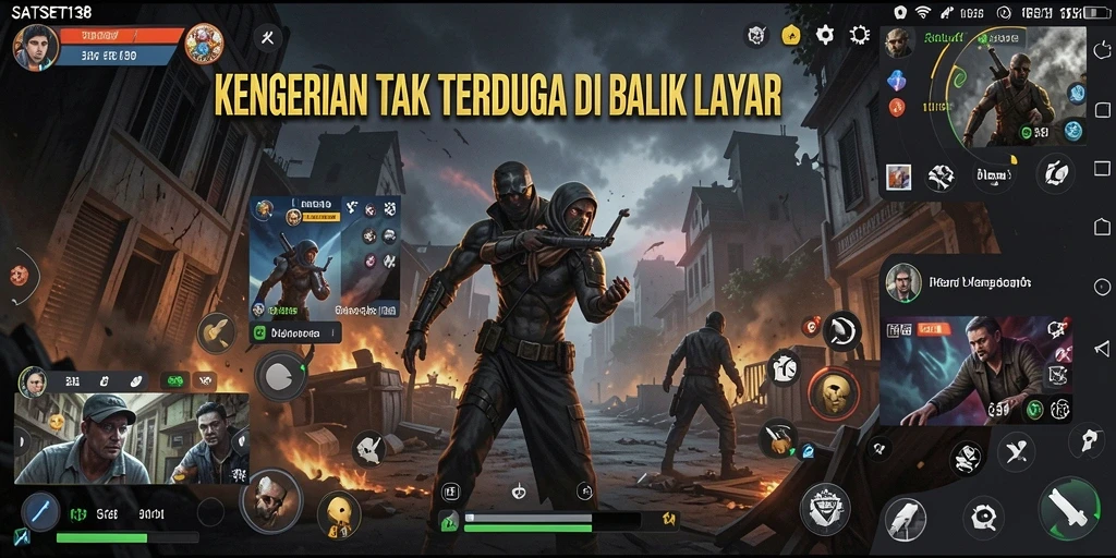 Gameplay menakutkan dengan suasana Horror yang mendalam.