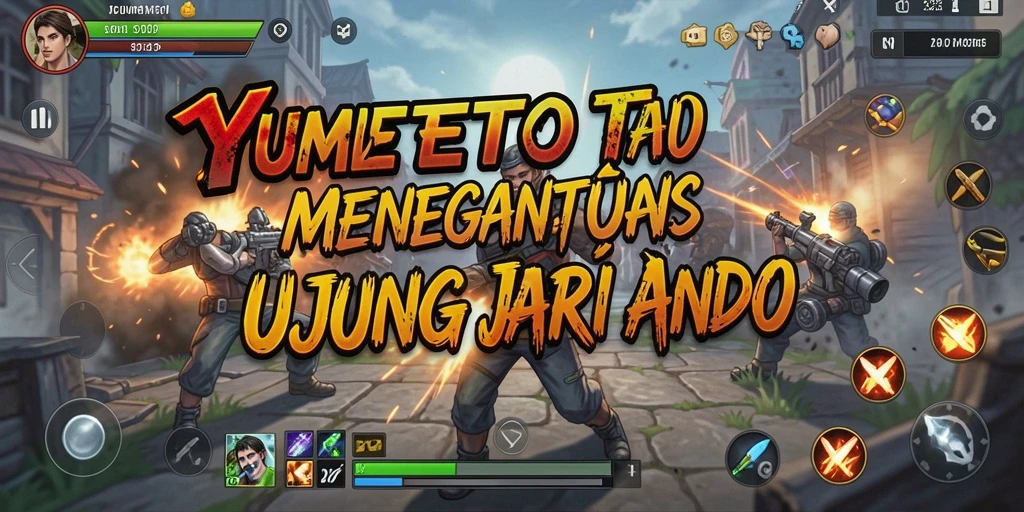 Tampilan menarik dari gameplay YUMETOTO yang penuh aksi.