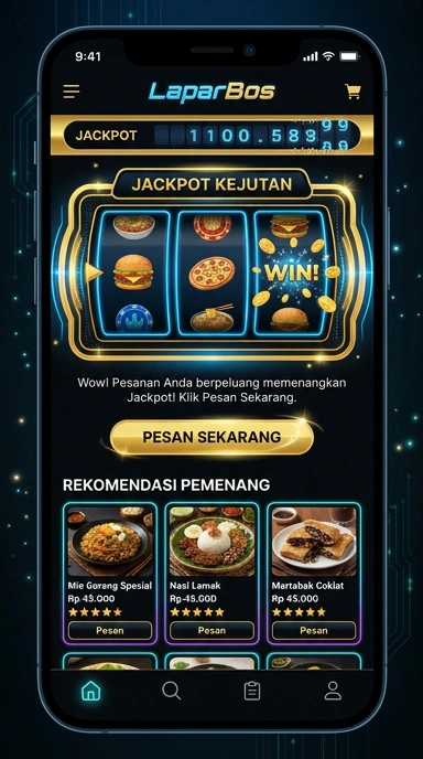 Tampilan antarmuka laparbos yang intuitif dan mudah digunakan.